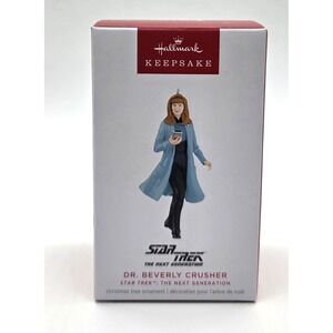 2024 Hallmark  Star Trek‎ Dr Beverly Crusher Keepsake Christmas Ornament New